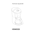 Kenwood CM750 Manuale utente
