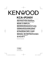 Kenwood KCA-IP240V Manuale utente