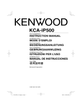 Kenwood KCA-IP500 Manuale utente