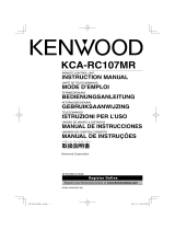 Kenwood KCA-RC107MR Manuale utente
