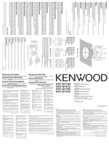 Kenwood KFC-W1012 Manuale utente