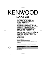 Kenwood KOS-L432 Manuale utente