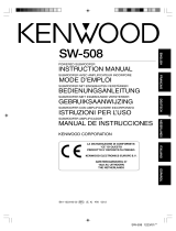 Kenwood SW-508 Manuale utente