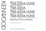 Kenwood TM-431A Manuale utente