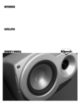 Klipsch Sattelite Speaker Manuale utente
