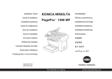 Konica Minolta Konica Minolta PagePro Manuale utente