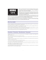 Korg PA800 Manuale utente
