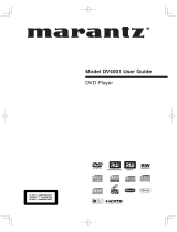 Marantz DV-4001 Manuale utente