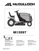McCulloch M13597 Manuale utente