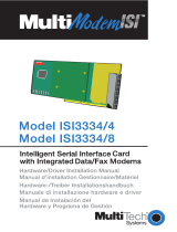 Multi-Tech Systems Model ISI3334/8 Manuale utente