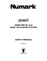Numark Industries HDCD1 Manuale utente