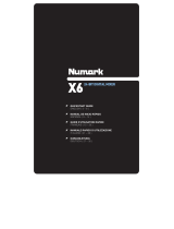 Numark Industries X6 Manuale utente
