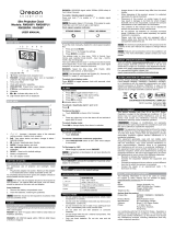 Oregon RM368PA Manuale utente