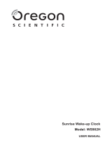 Oregon Scientific WS902 Manuale utente