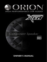 Orion Car Audio XTR52  Manuale utente