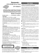 Panasonic CF-VDD371 Manuale utente