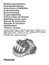 Panasonic MC-E8011 Manuale utente