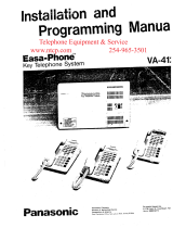 Panasonic VA-412 Manuale utente