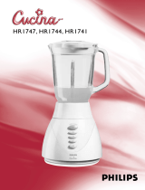 Philips Cucina HR1741 Manuale utente