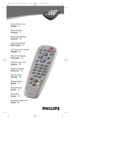 Philips RU254 Manuale utente