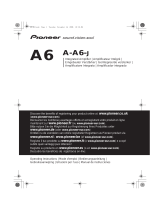 Pioneer A-A6-J Manuale utente