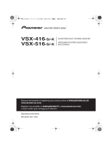 Pioneer VSX-416-S/-K Manuale utente