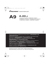 Pioneer A-A9-J Manuale utente