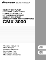 Pioneer CMX-3000 Manuale utente