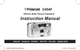 Polaroid 345af Manuale utente