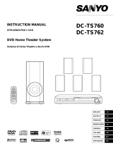 Sanyo DC-TS762 Manuale utente