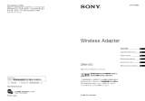 Sony DWA-01D Manuale utente