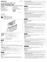 Sony LCS-HCE Manuale utente