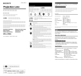 Sony VPLL-FM21 Manuale utente