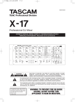 Tascam X-17 Manuale utente