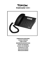 Topcom deskmaster 122plus Manuale utente