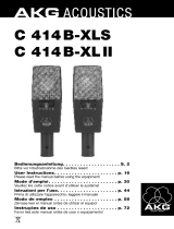AKG Acoustics C 414 B-XL II Manuale del proprietario