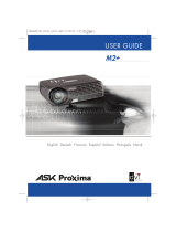 Ask Proxima M2+ Manuale del proprietario
