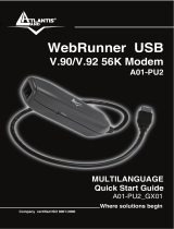 Atlantis WebRunner USB A01-PU2 Manuale utente