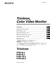 Sony PVM-20L2 Manuale utente