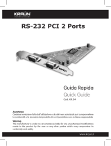Kraun RS-232 PCI Manuale utente