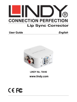 Lindy Lip Sync-Box Guida utente