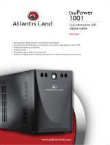 Atlantis Land 1000VA/600W Manuale utente
