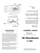 Channel Vision CENTRAL C-1201 Manuale utente