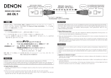 Denon AK-DL1 Manuale utente