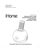 iHome IP15 Manuale utente