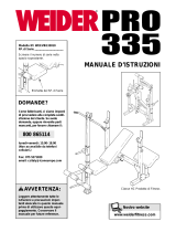 Weider WEEVBE3301 Manuale utente