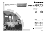 Panasonic CS-E12CKP Manuale utente
