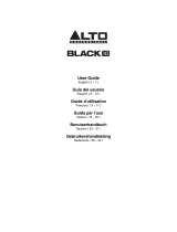 Alto Black 15 Manuale utente