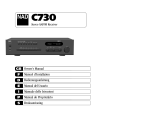 NAD C730 Manuale del proprietario