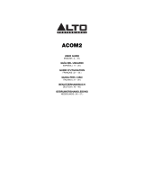 Alto Professional Acom2 Manuale utente